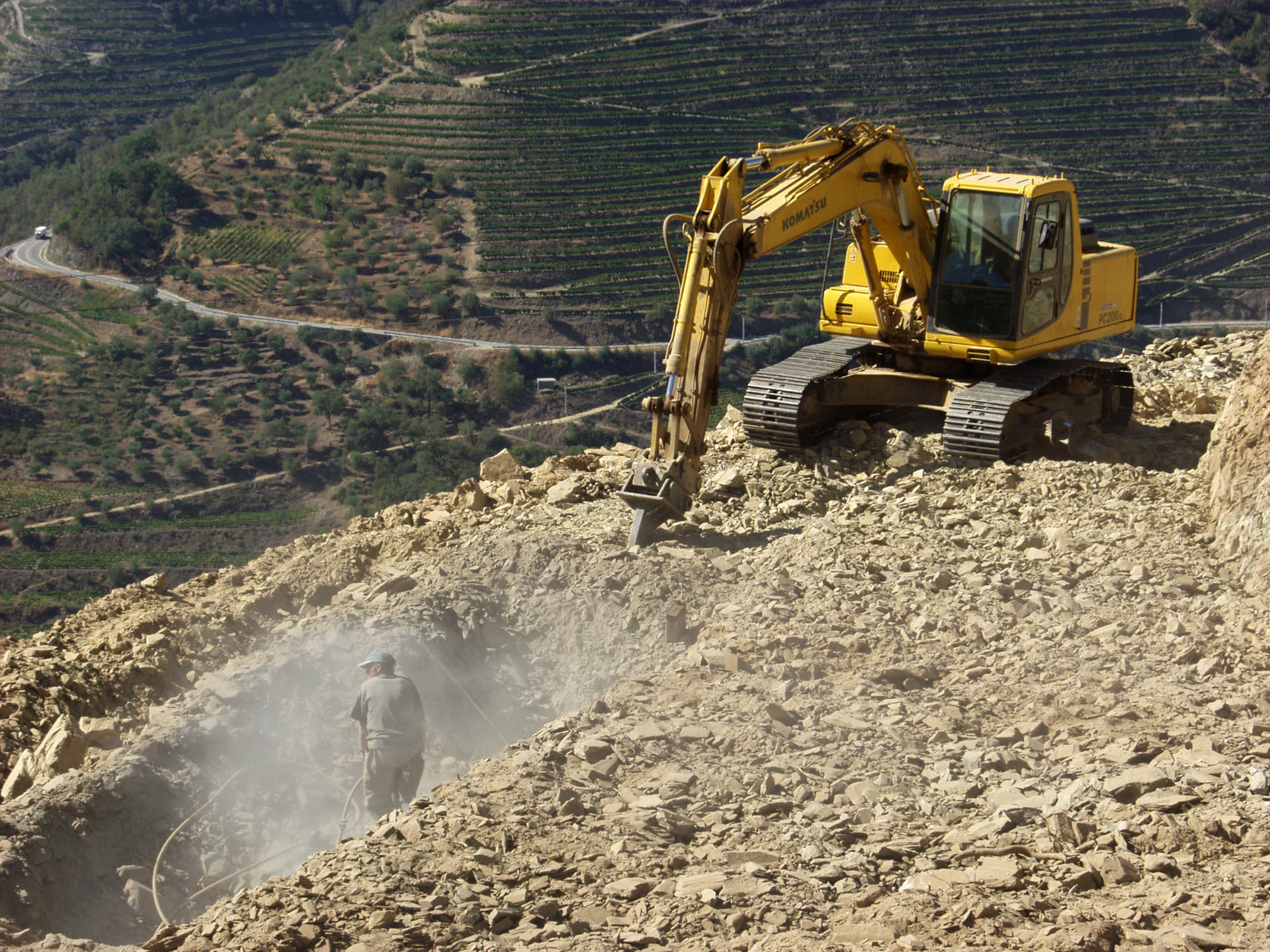 The wine landscape of the Douro